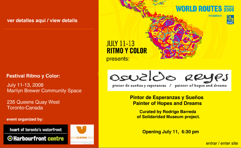 Osvaldo Reyes - Festival Ritmo y Color